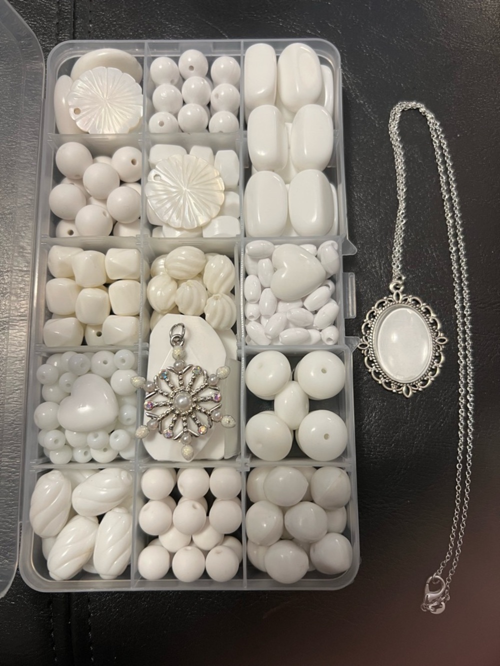 Craft Beads, SNOW WHITE - DWARFS NEEDED, Jewelry Supplies, loose bulk beads